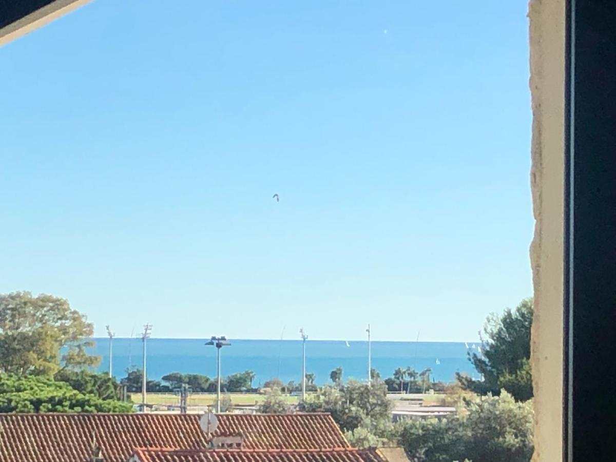 Sublime haut de villa aperçu mer /hippodrome / Cagnes-sur-Mer Exterior foto