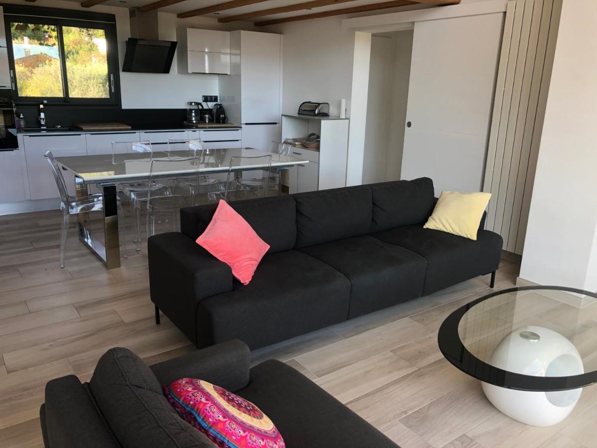 Sublime haut de villa aperçu mer /hippodrome / Cagnes-sur-Mer Exterior foto