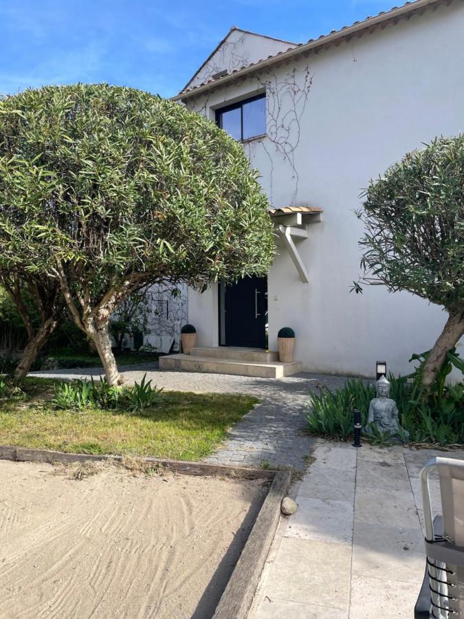 Sublime haut de villa aperçu mer /hippodrome / Cagnes-sur-Mer Exterior foto