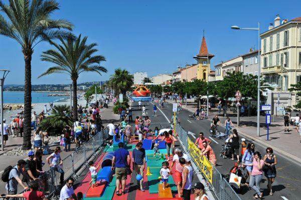 Sublime haut de villa aperçu mer /hippodrome / Cagnes-sur-Mer Exterior foto