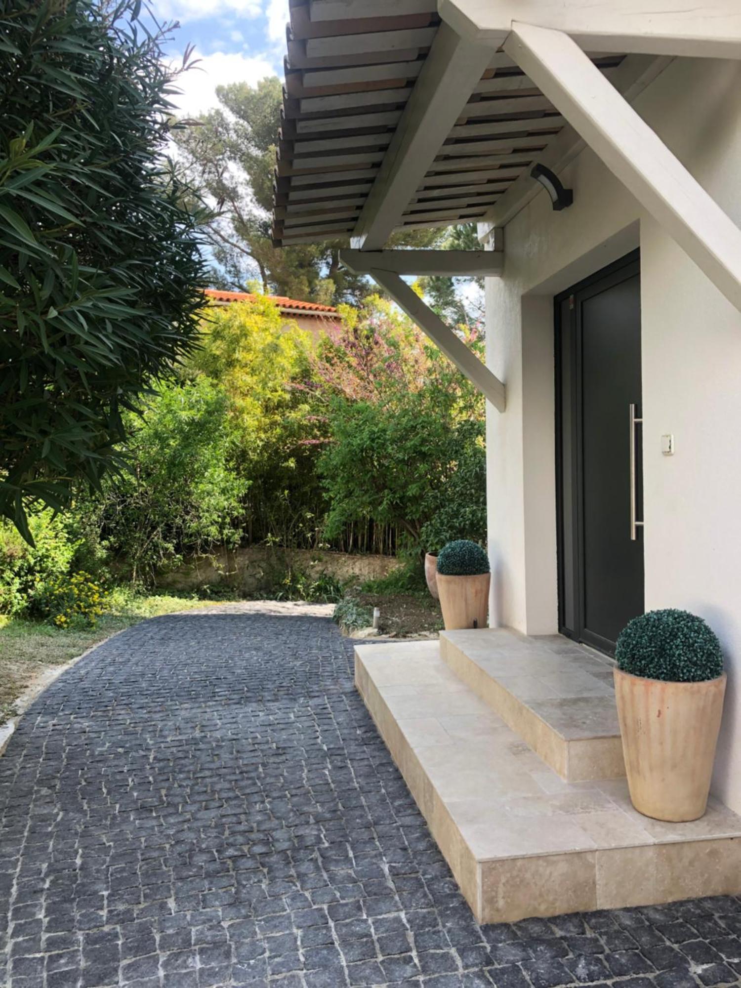 Sublime haut de villa aperçu mer /hippodrome / Cagnes-sur-Mer Exterior foto